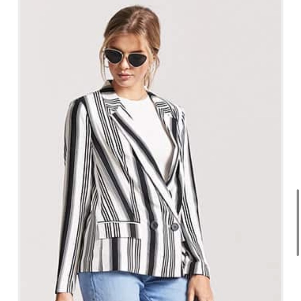 Black & White Blazer